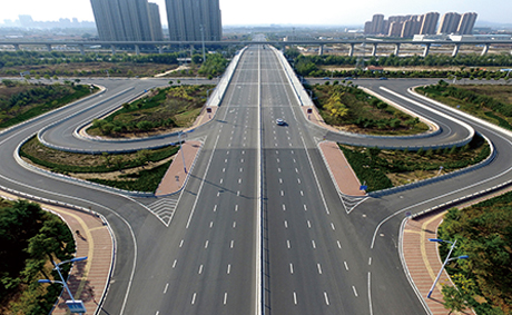 濱河西路跨線橋工程
